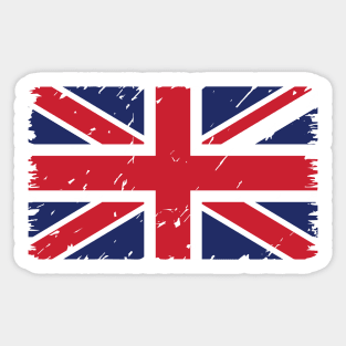 Flag United Kingdom. United Kingdom flag. National symbol of United Kingdom Sticker